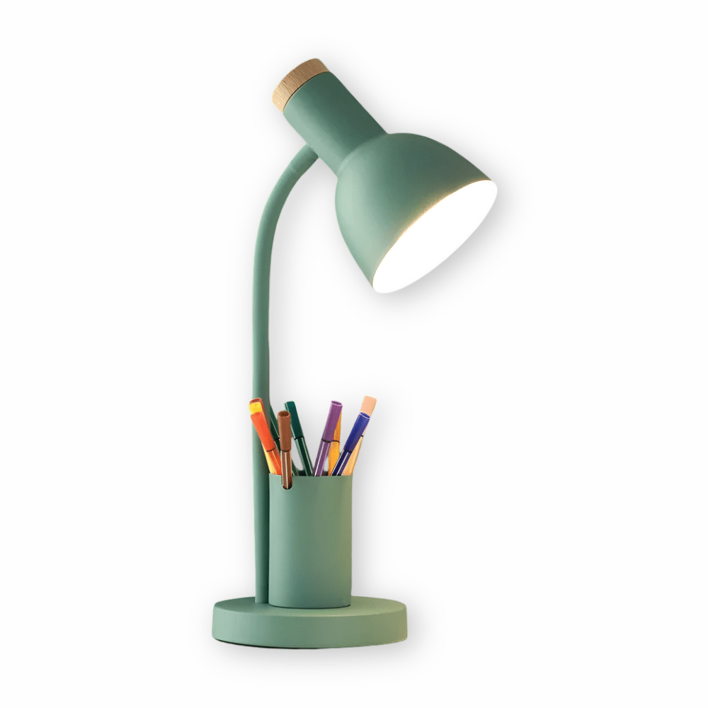 Nilla - Bureaulamp met Pennenhouder en Telefoonsteun
