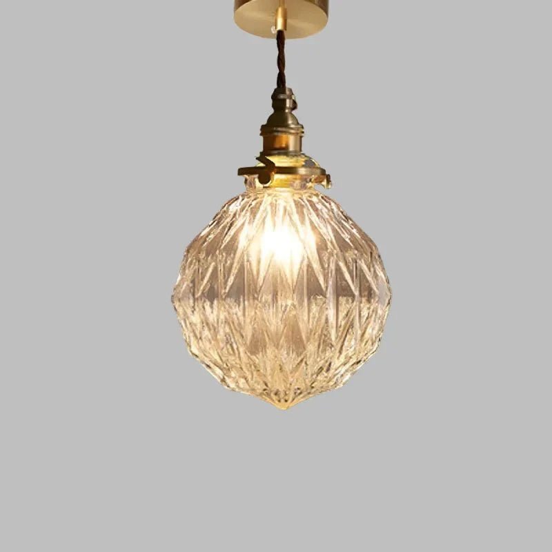 Erya - Vintage Glazen Hanglamp