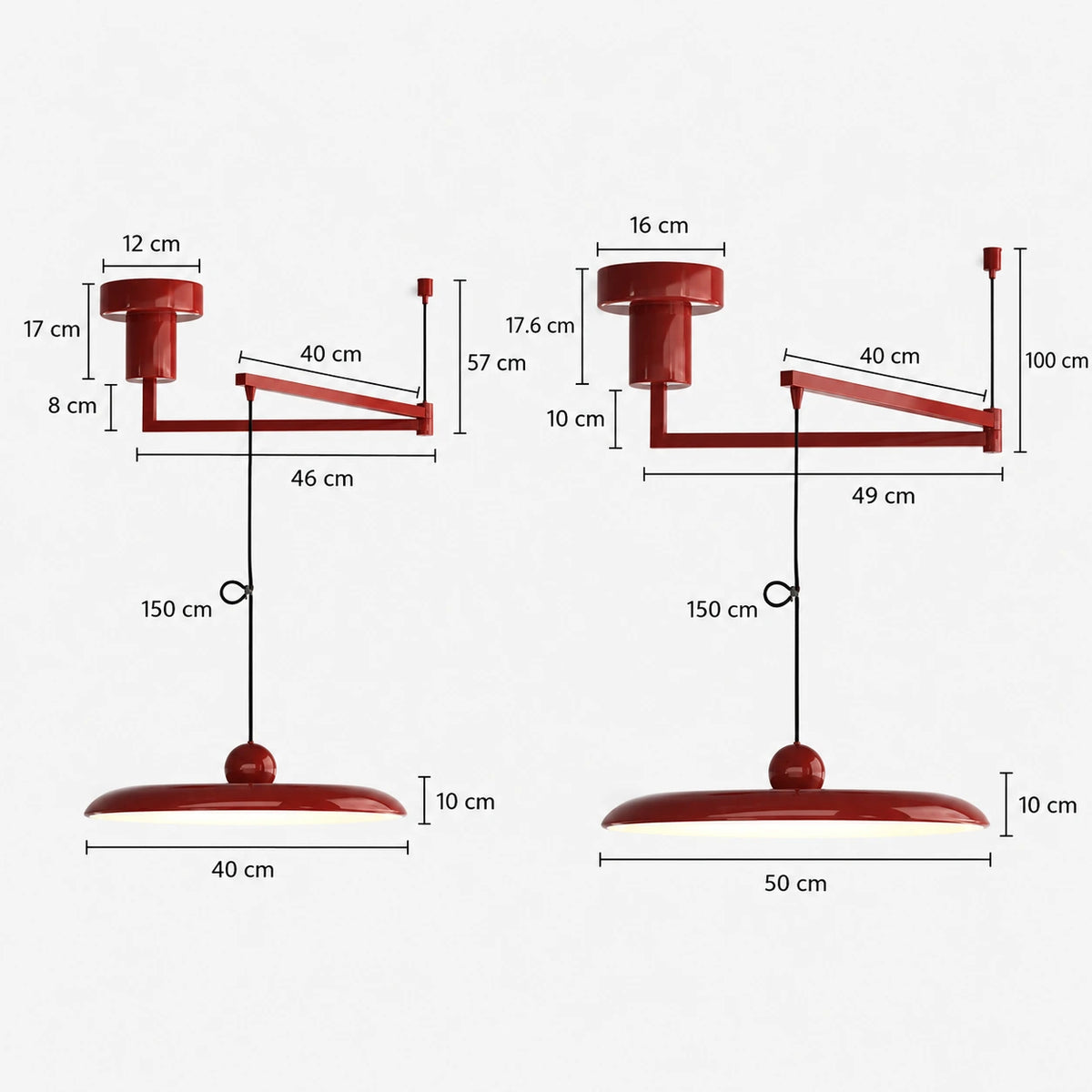 Tuva - Hanglamp met Verstelbare Arm LED