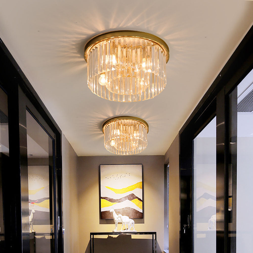 Elya - Luxe Kristallen Plafondlamp