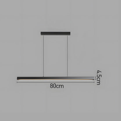 Halla - Minimalistische Langwerpige LED Hanglamp