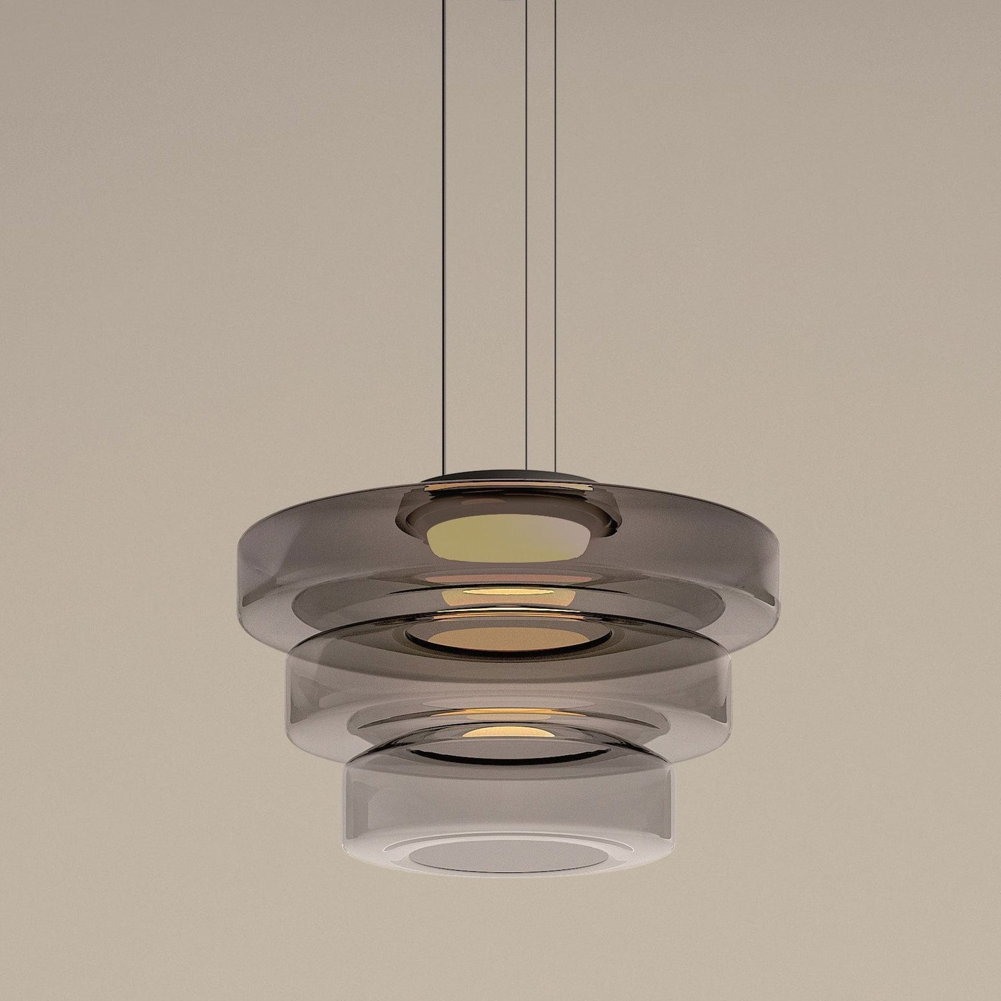 Lumor - Glazen Hanglamp in Bauhaus stijl