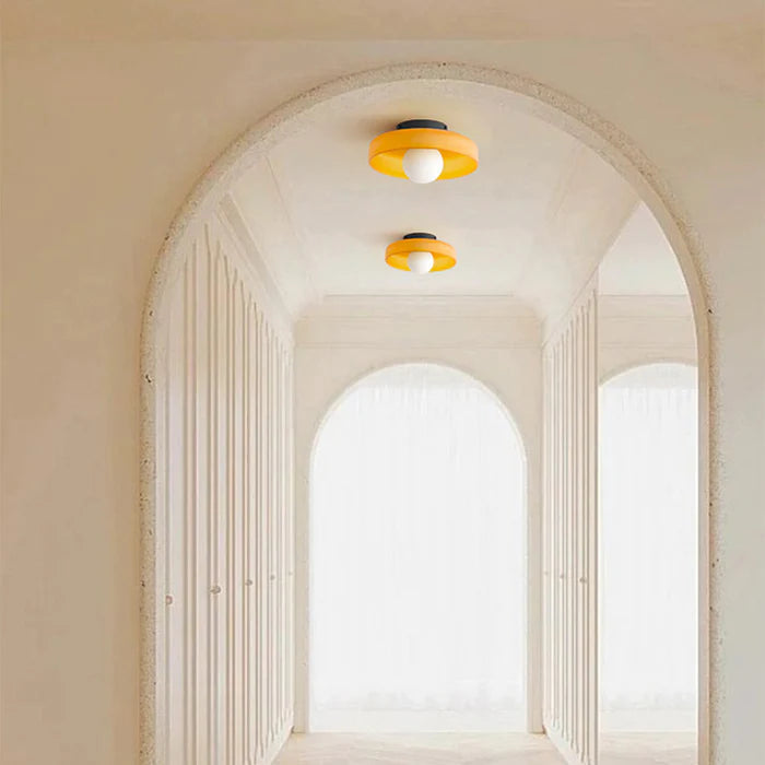 Olea - Glazen Design Plafondlamp en Wandlamp