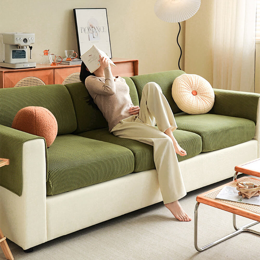 Vika - Elastische Bankhoes Voor Losse Kussens