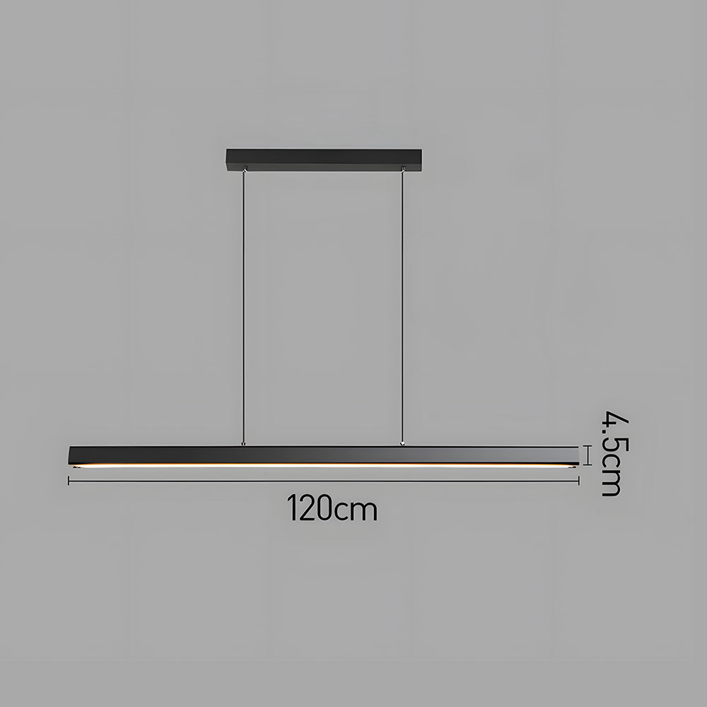 Halla - Minimalistische Langwerpige LED Hanglamp