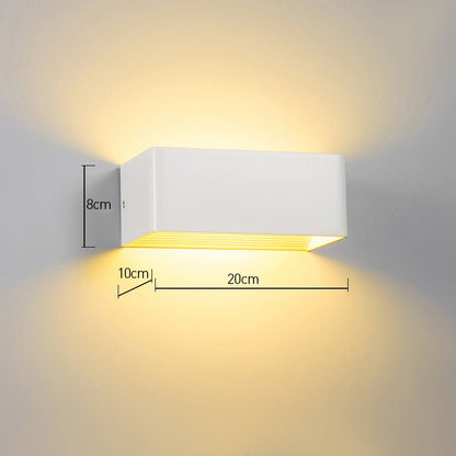 Irena - Moderne LED Up en Down Wandlamp