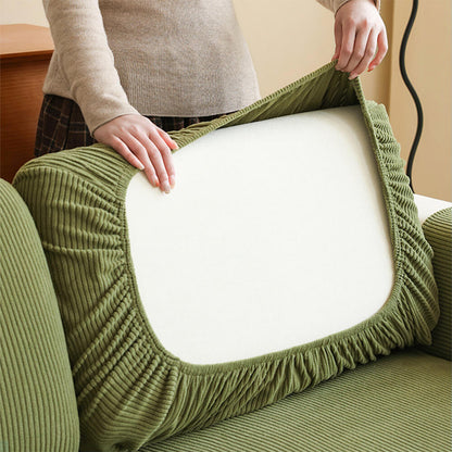 Vika - Elastische Bankhoes Voor Losse Kussens