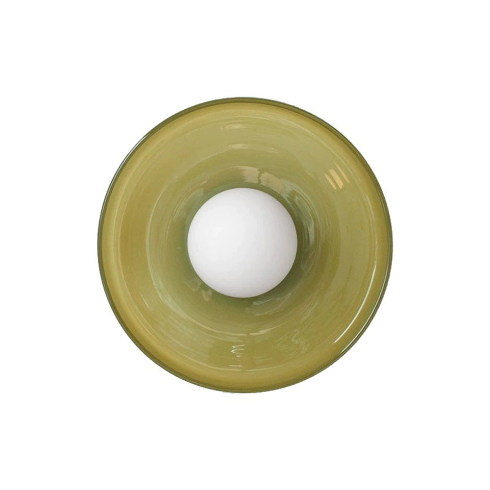 Olea - Glazen Design Plafondlamp en Wandlamp