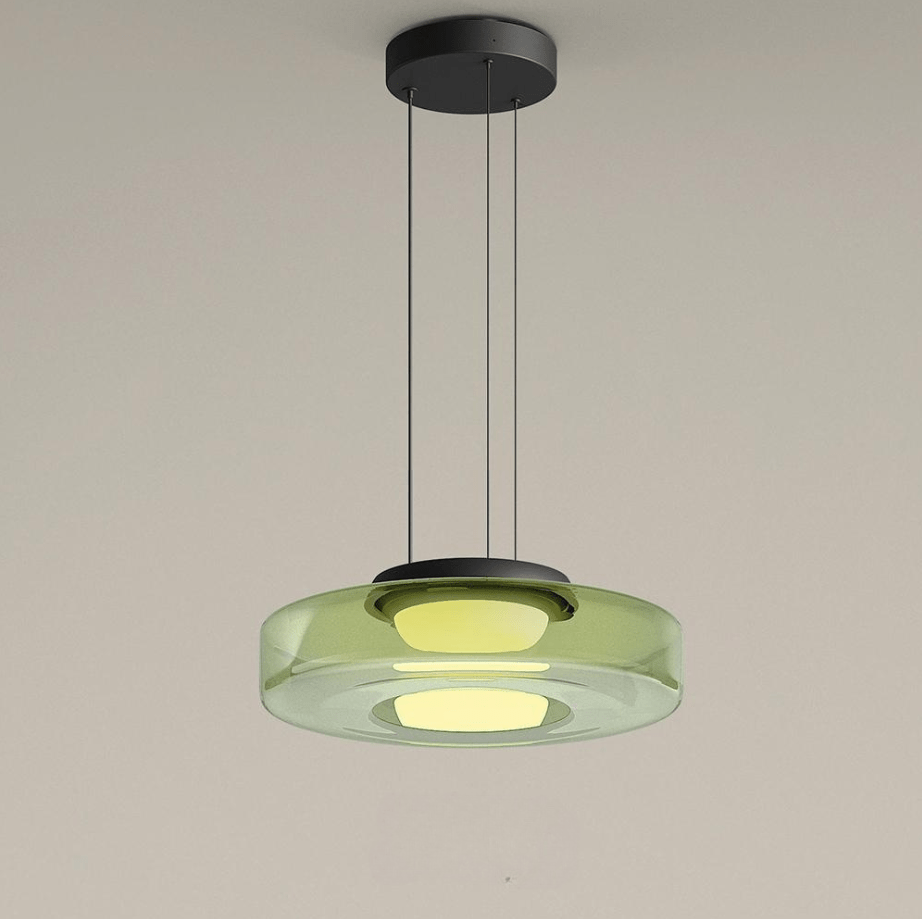 Lumor - Glazen Hanglamp in Bauhaus stijl