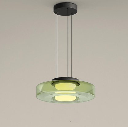 Lumor - Glazen Hanglamp in Bauhaus stijl