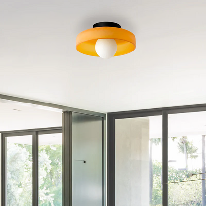 Olea - Glazen Design Plafondlamp en Wandlamp