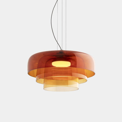 Olin - Gelaagde Glazen LED Hanglamp
