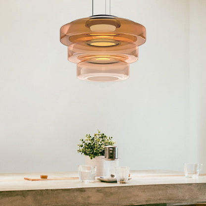 Lumor - Glazen Hanglamp in Bauhaus stijl