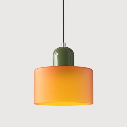 Velin - Retro Glazen Hanglamp Bauhaus Stijl