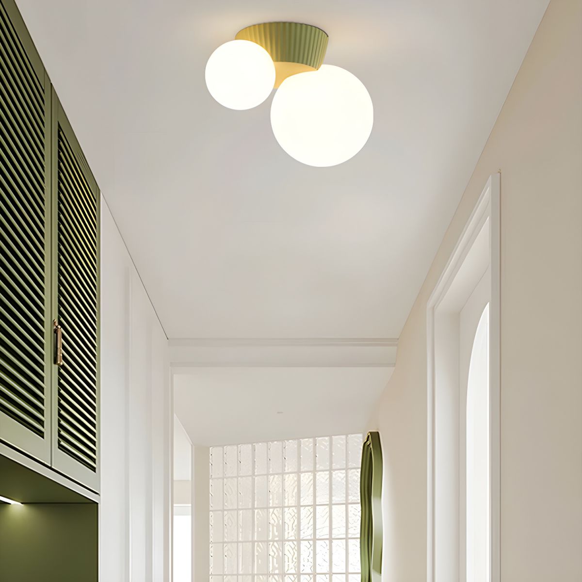 Anya - Dubbele Bol Plafondlamp