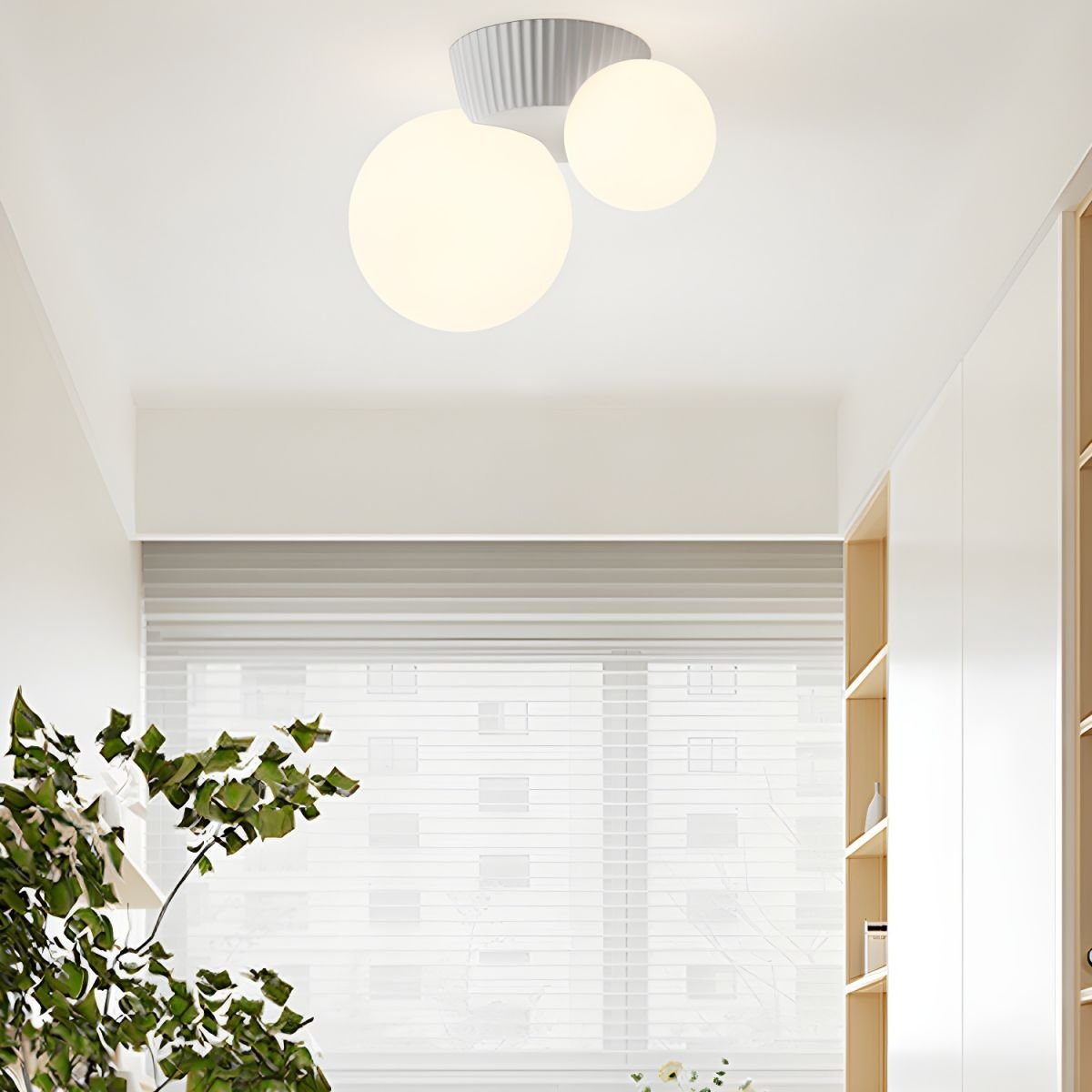 Anya - Dubbele Bol Plafondlamp