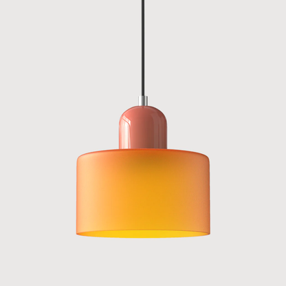Velin - Retro Glazen Hanglamp Bauhaus Stijl