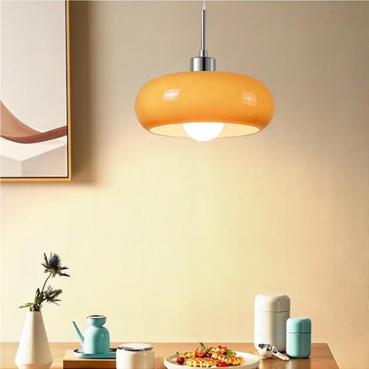 Ylva - Noordse Retro Bauhaus Glazen Hanglamp