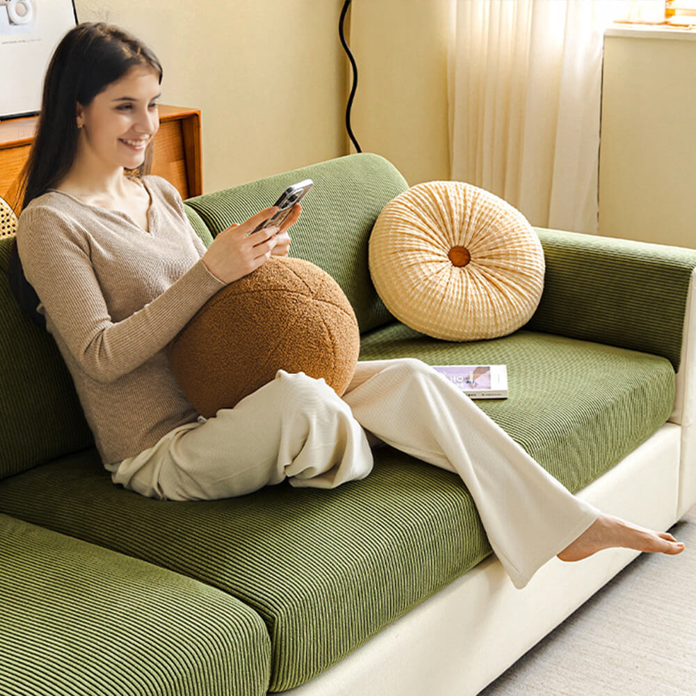 Vika - Elastische Bankhoes Voor Losse Kussens