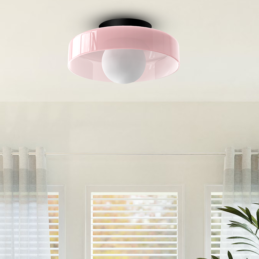 Olea - Glazen Design Plafondlamp en Wandlamp