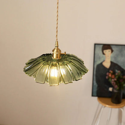Bryna - Bloemvormige Glazen Hanglamp