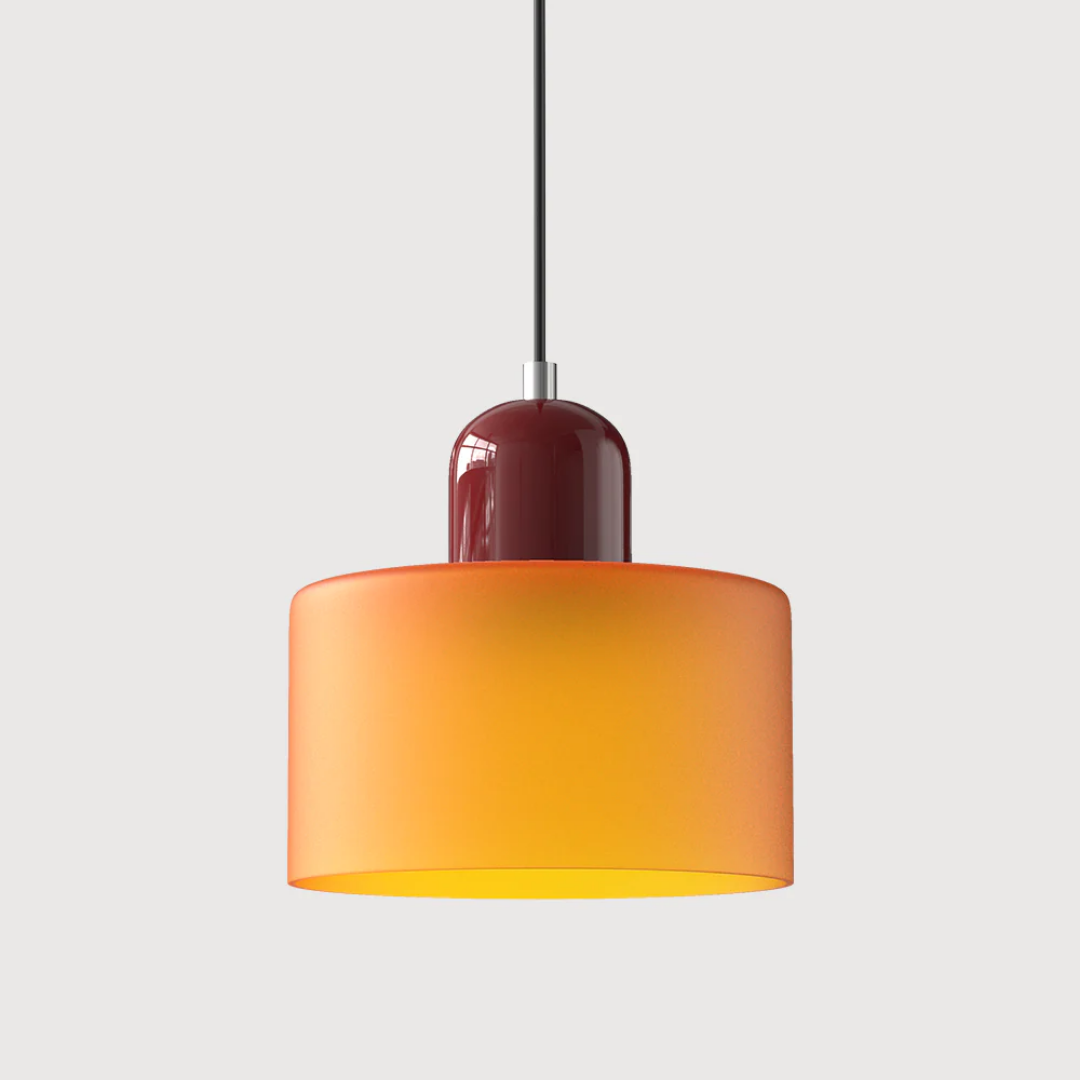 Velin - Retro Glazen Hanglamp Bauhaus Stijl