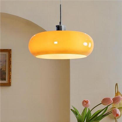 Ylva - Noordse Retro Bauhaus Glazen Hanglamp