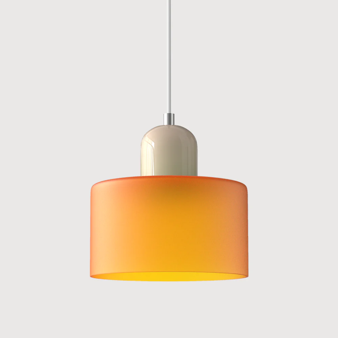 Velin - Retro Glazen Hanglamp Bauhaus Stijl