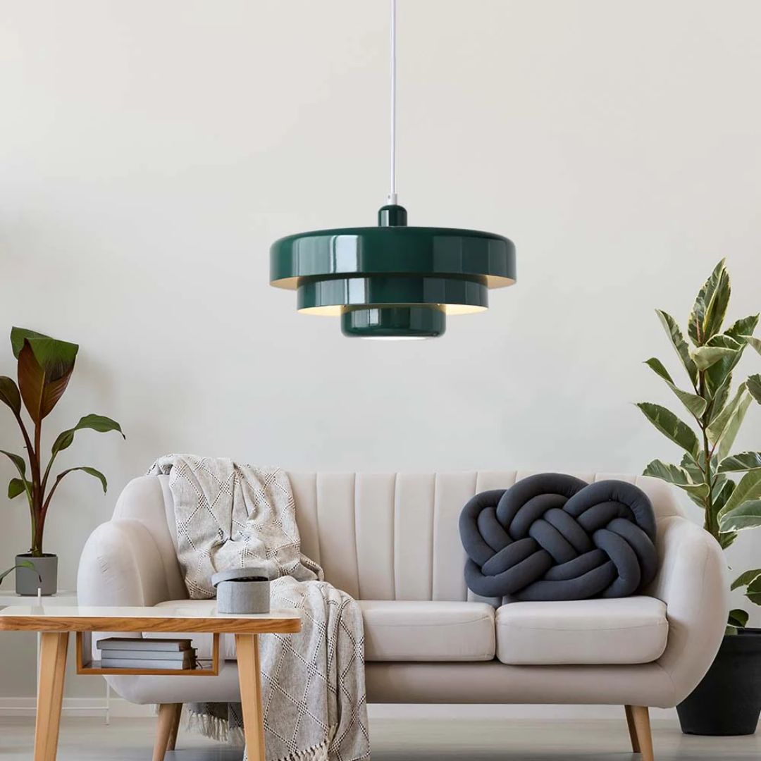 Etta - Retro Gelaagde Bauhaus Hanglamp