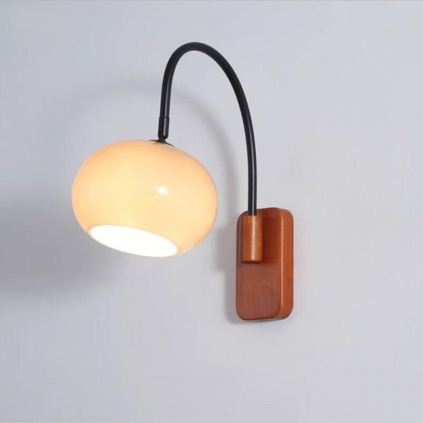 Aeva - Bauhaus Draaibare Glazen Wandlamp