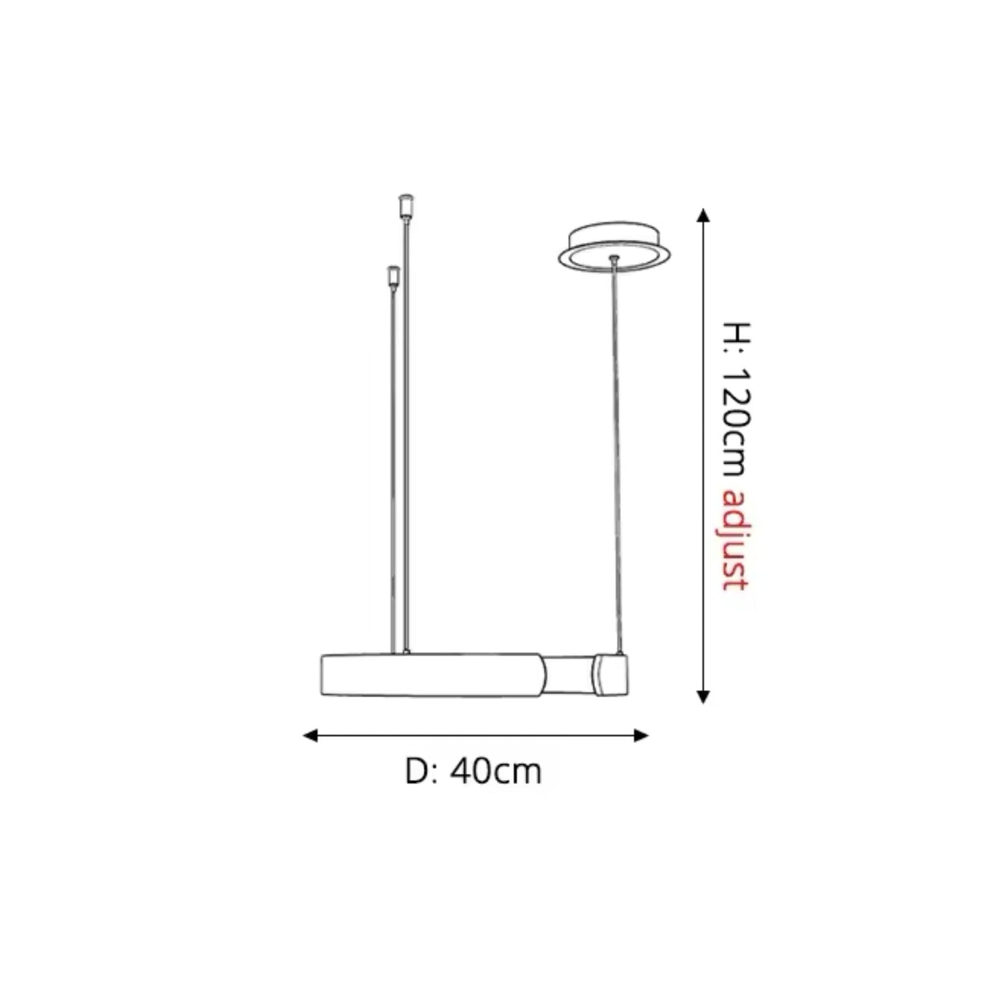 Aina - Moderne LED Ring Hanglamp
