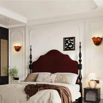 Iriax - Glazen Waaier Wandlamp