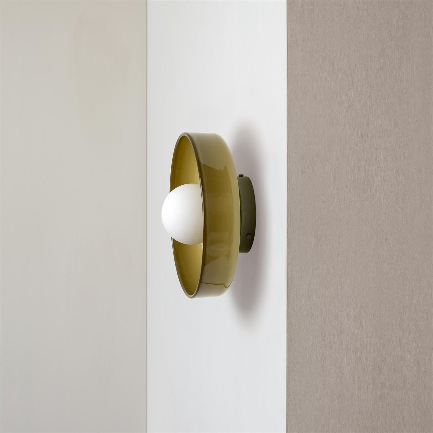 Olea - Glazen Design Plafondlamp en Wandlamp
