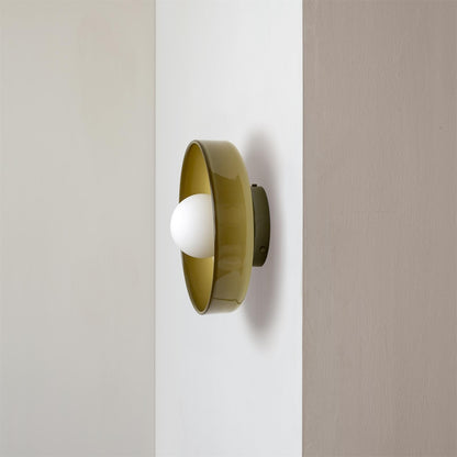 Olea - Glazen Design Plafondlamp en Wandlamp