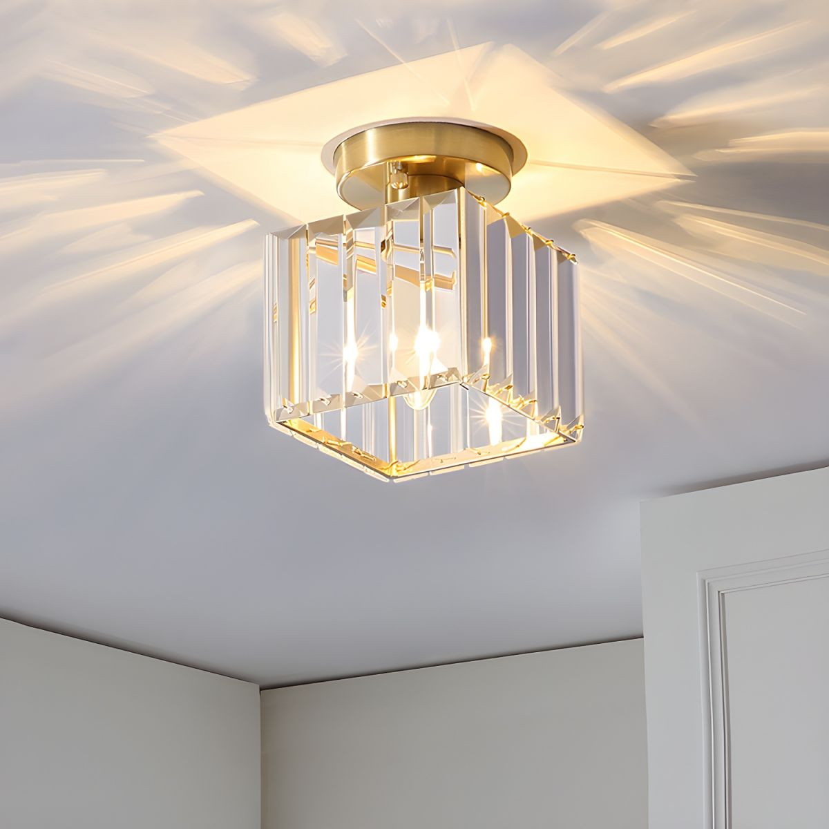 Ovia - Kristallen Plafondlamp