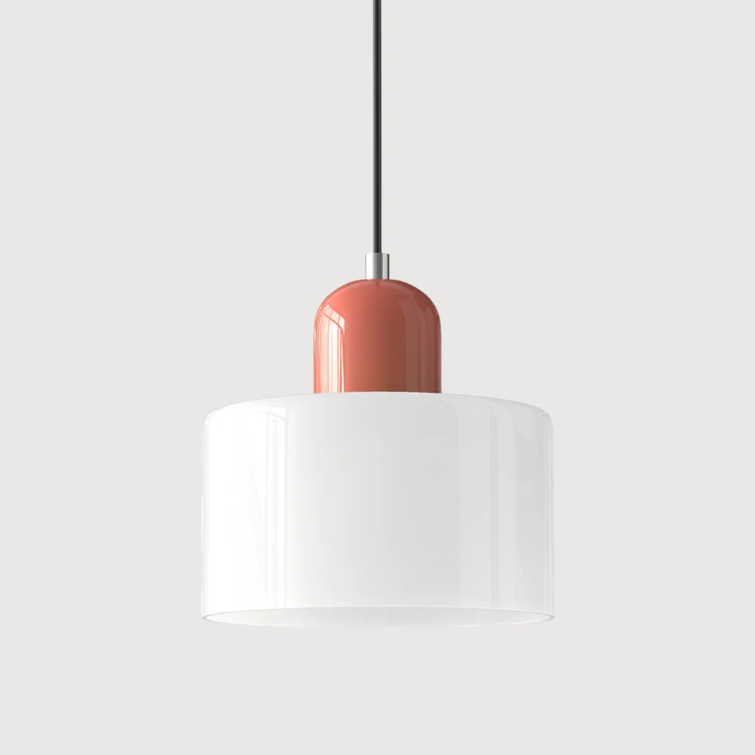Velin - Retro Glazen Hanglamp Bauhaus Stijl