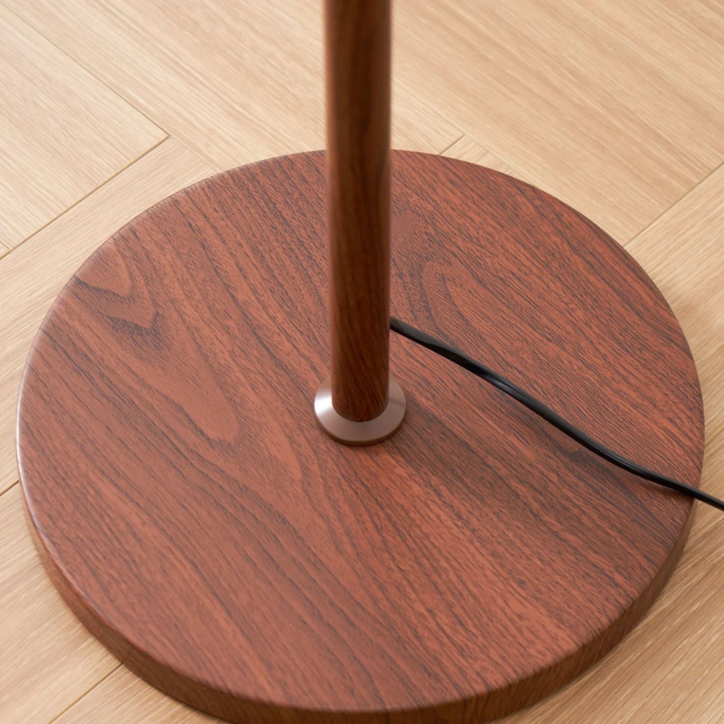 Selmi - Retro Vloerlamp Amber Glas