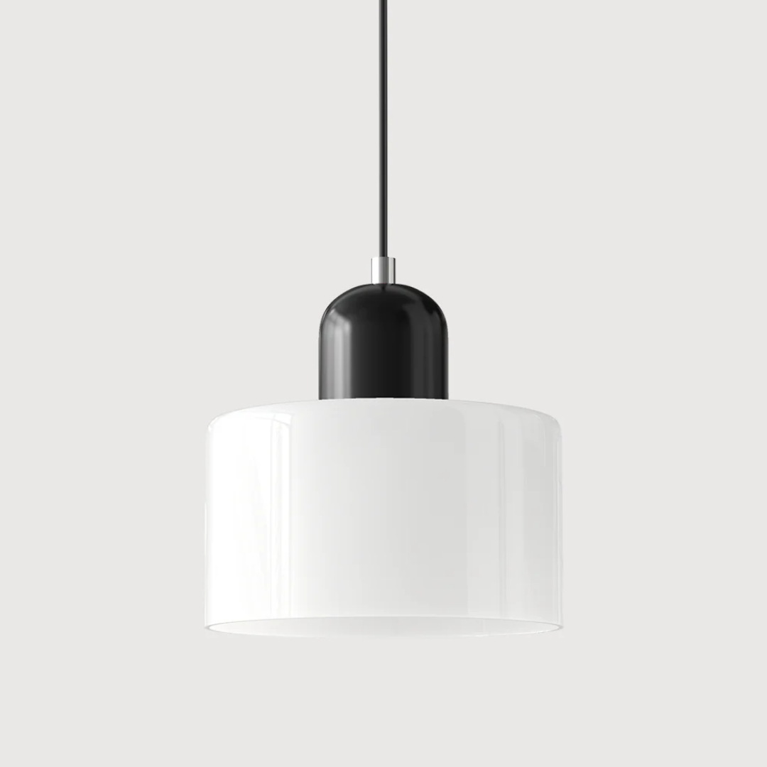 Velin - Retro Glazen Hanglamp Bauhaus Stijl