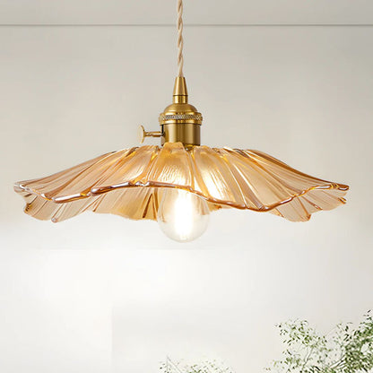 Bryna - Bloemvormige Glazen Hanglamp