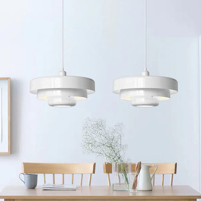 Etta - Retro Gelaagde Bauhaus Hanglamp