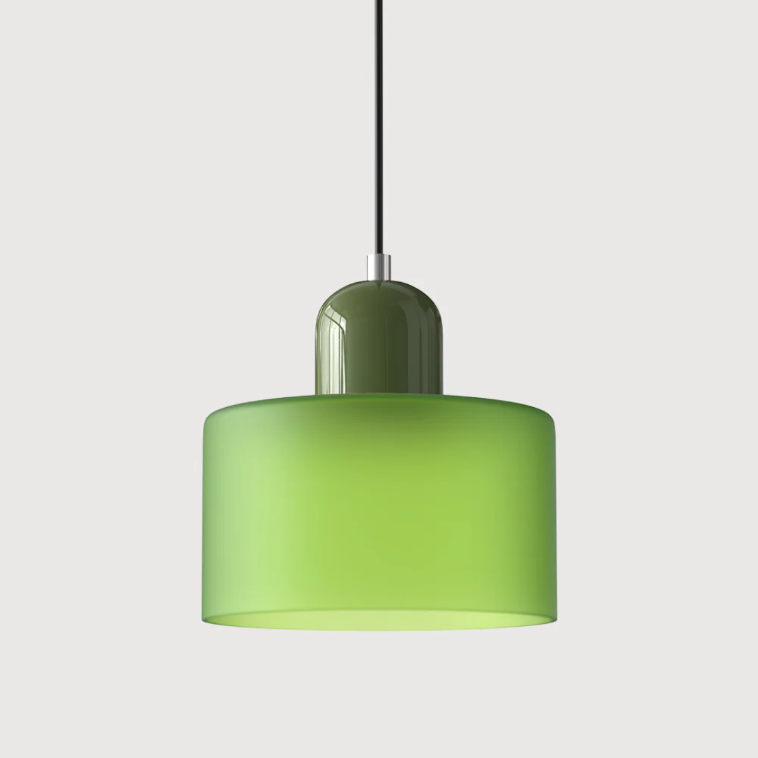 Velin - Retro Glazen Hanglamp Bauhaus Stijl
