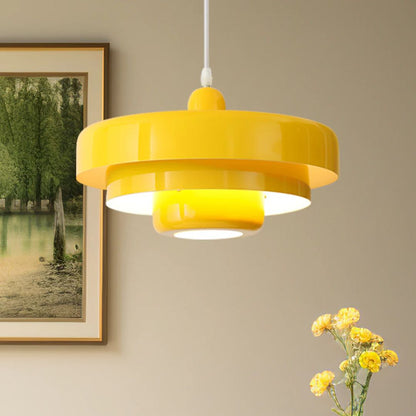 Etta - Retro Gelaagde Bauhaus Hanglamp