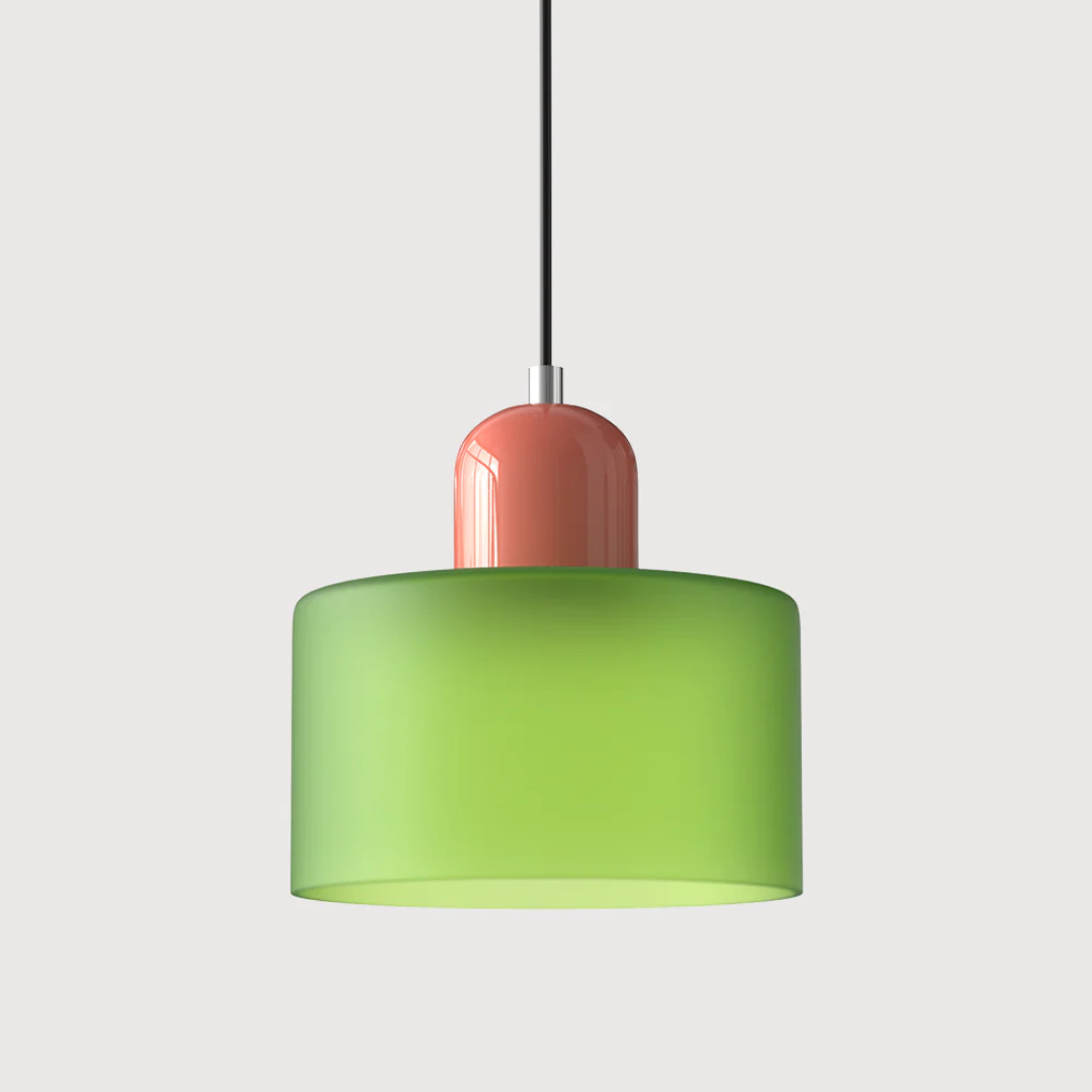 Velin - Retro Glazen Hanglamp Bauhaus Stijl