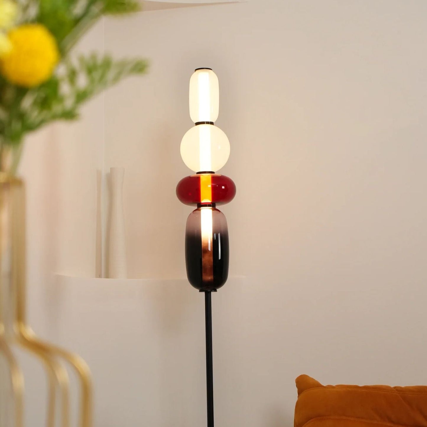 Rina - Design Vloerlamp Glas