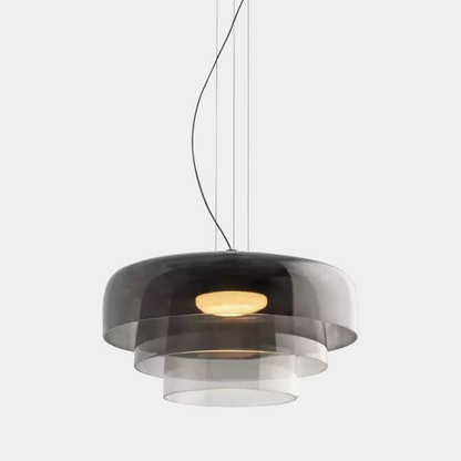 Olin - Gelaagde Glazen LED Hanglamp