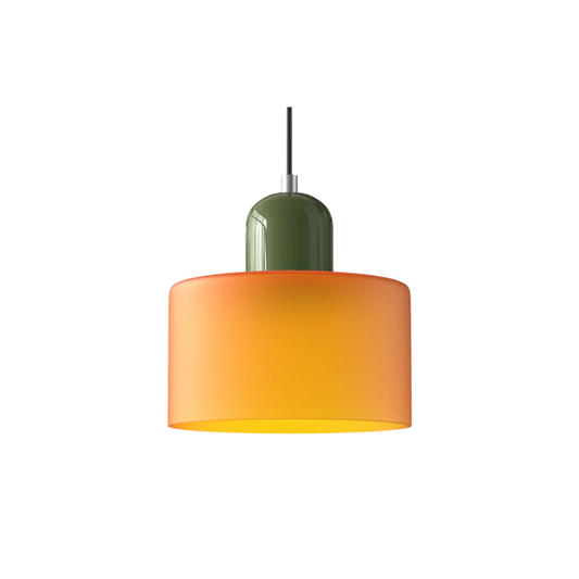 Velin - Retro Glazen Hanglamp Bauhaus Stijl