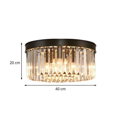 Elya - Luxe Kristallen Plafondlamp