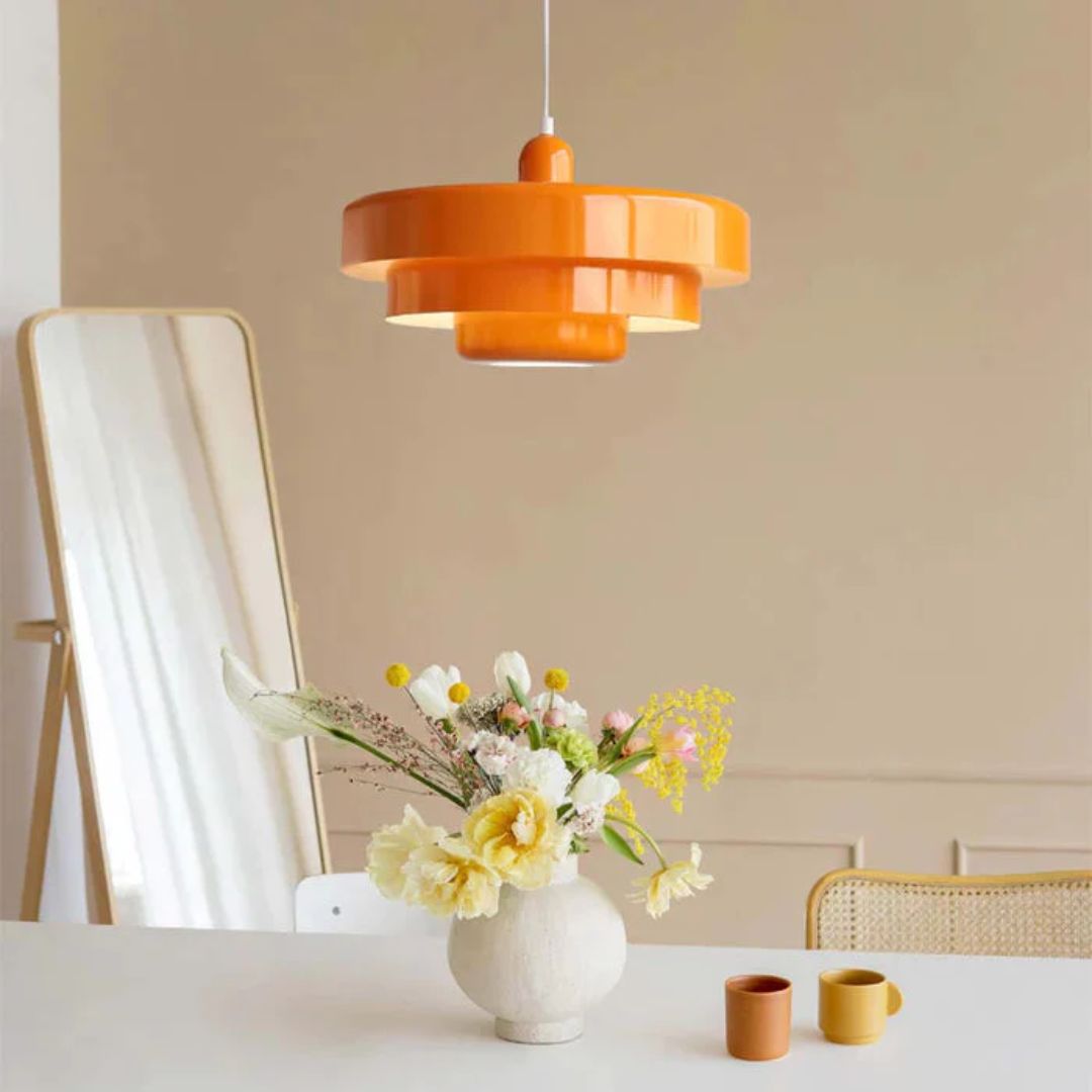 Etta - Retro Gelaagde Bauhaus Hanglamp