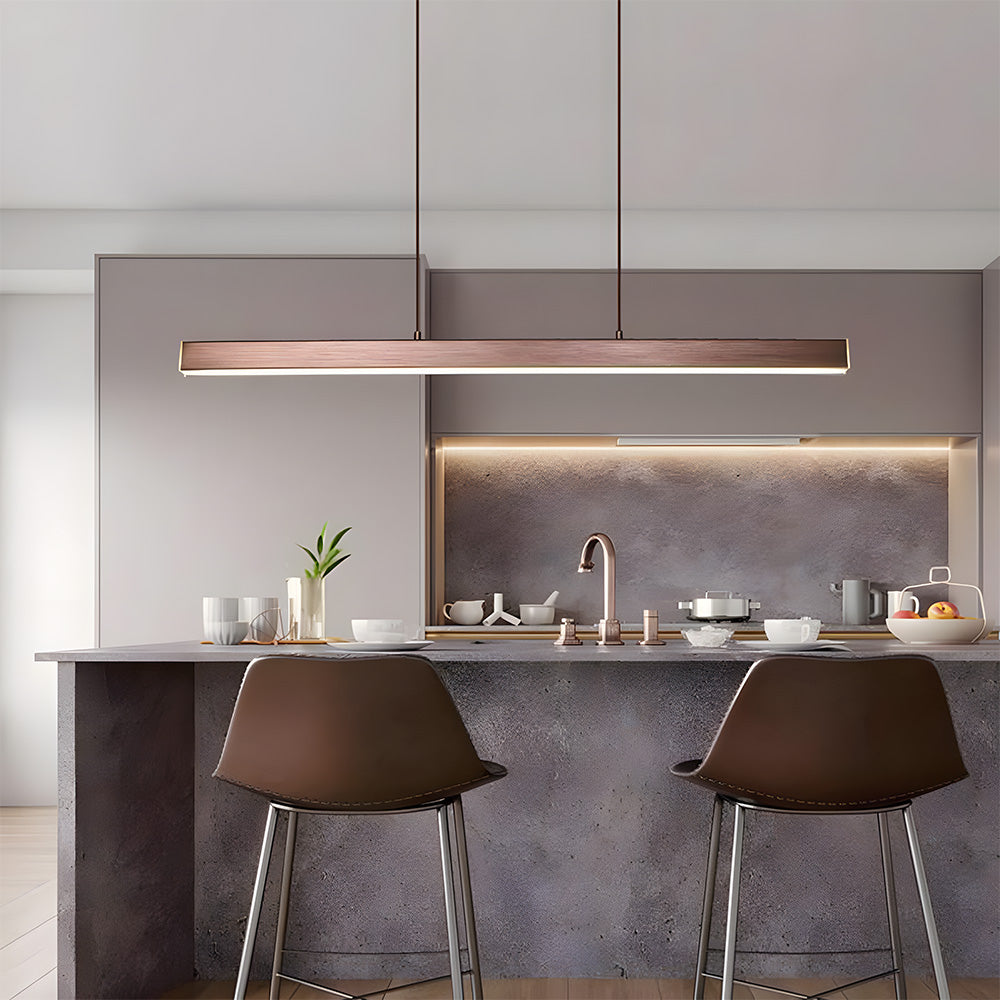Halla - Minimalistische Langwerpige LED Hanglamp