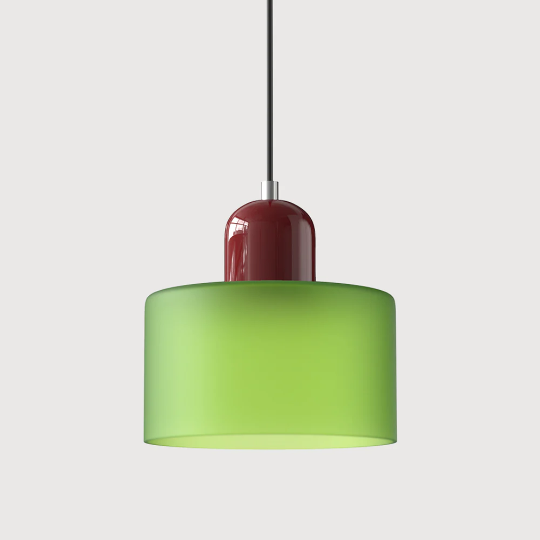 Velin - Retro Glazen Hanglamp Bauhaus Stijl